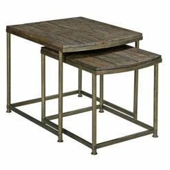 Flash Sale 🎁 Rectangle End Tables & Side Tables Hammary Furniture Co. Leone Nesting End Tables 😉
