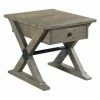 Buy 😍 Rectangle End Tables & Side Tables Hammary Furniture Co. Reclamation Place Trestle End Table 🔥