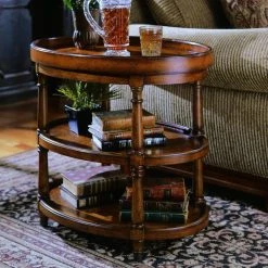 Hot Sale 🥰 Oval End Tables & Side Tables Hooker Furniture Seven Seas Oval Accent Table 💯