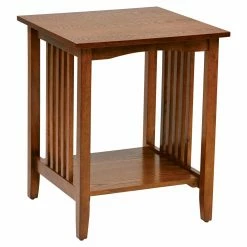 Top 10 ๐ Square End Tables & Side Tables OSP Home Furnishings Sierra Side Table โจ