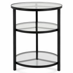 Best Sale 🔥 Hudson & Canal Round End Tables & Side Tables Hudson & Canal Helena Side Table 👏