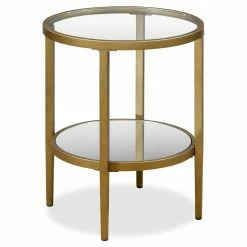 Best reviews of ✨ Hudson & Canal Round End Tables & Side Tables Hudson & Canal Hera Side Table 😍