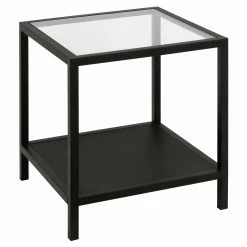 New ⭐ Hudson & Canal Square End Tables & Side Tables Hudson & Canal Rigan Side Table 🔔