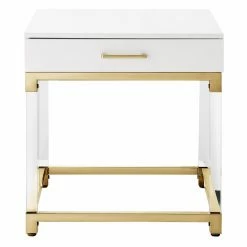 Best deal ⌛ Square End Tables & Side Tables Inspired Home Davion 1 Drawer End Table 💯