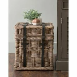 Wholesale 🌟 Square End Tables & Side Tables East At Main Colwell Square Rattan Accent Table 😉