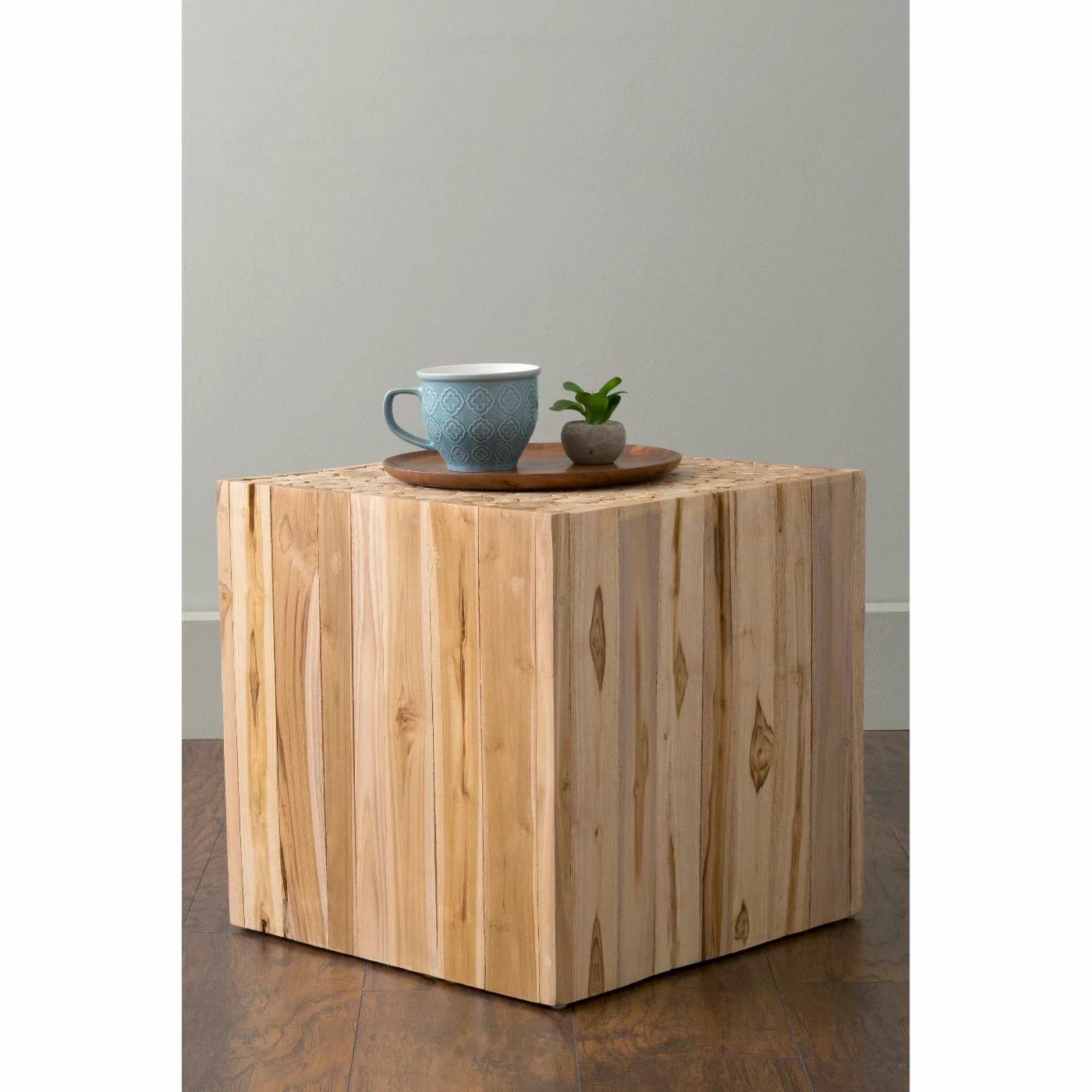 Discount ๐งจ Square End Tables & Side Tables East At Main Merrill Teakwood Square Accent Table โญ