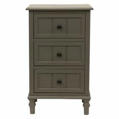 Outlet ✔️ Rectangle End Tables & Side Tables Decor Therapy 3 Drawer Accent Table 👍