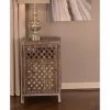 Top 10 🛒 Rectangle End Tables & Side Tables Decor Therapy Distressed Quatrefoil End Table ✔️
