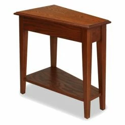 Best reviews of ✨ Other Shapes - End Tables & Side Tables Leick Home 9035MED Favorite Finds Recliner Wedge Table 👍