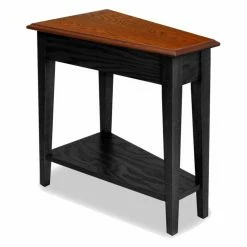 Wholesale 😉 Other Shapes - End Tables & Side Tables Leick Home 9035SL Favorite Finds Recliner Wedge Table ✨