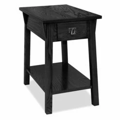 Top 10 💯 Rectangle End Tables & Side Tables Leick Home 9059-SLFavorite Finds Mission Chairside Table 🔥
