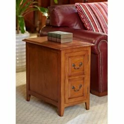 New 🔔 Rectangle End Tables & Side Tables Leick Home 10030MED Favorite Finds Shaker Cabinet End 🎁