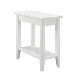 Best reviews of 🥰 Rectangle End Tables & Side Tables Leick Home Laurent End Table 😍