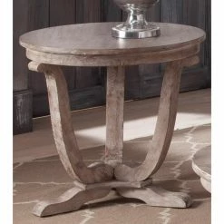 Coupon ๐งจ Liberty Furniture Industries Round End Tables & Side Tables Liberty Furniture Greystone Mill End Table ๐