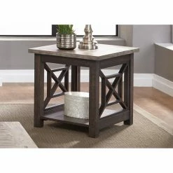 Coupon ๐งจ Liberty Furniture Industries Rectangle End Tables & Side Tables Liberty Furniture Heatherbrook End Table ๐