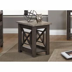 Best Pirce ⭐ Liberty Furniture Industries Rectangle End Tables & Side Tables Liberty Furniture Heatherbrook Chair Side Table 🎁
