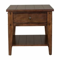 Top 10 🛒 Rectangle End Tables & Side Tables Liberty Furniture Industries Lake House End Table 😀