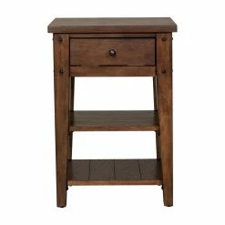 Best reviews of ✨ Rectangle End Tables & Side Tables Liberty Furniture Industries Lake House Chairside Table 👍