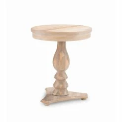 Best Pirce ⭐ Round End Tables & Side Tables Powell Stanton Side Table - Natural ⌛