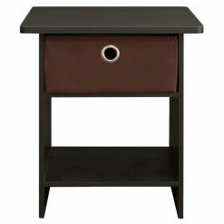 Best reviews of 🎁 Square End Tables & Side Tables Furinno End Table With Bin Drawer 💯