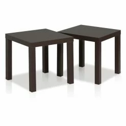 Promo ๐ Square End Tables & Side Tables Furinno Classic Cubic End Table - Set Of 2 ๐