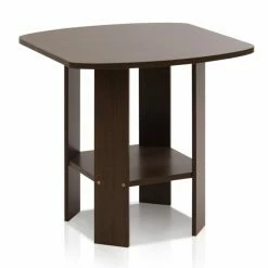 Budget 👍 Square End Tables & Side Tables Furinno Simple Design End Table ✨