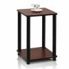 Best reviews of 🧨 Square End Tables & Side Tables Furinno Turn-N-Tube End Table With Shelf ✨