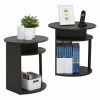 Discount 👏 Oval End Tables & Side Tables Furinno Jaya Simple Design End Table - Set Of 2 ✔️