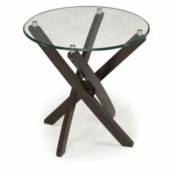 Deals ⭐ Round End Tables & Side Tables Magnussen Xenia Round End Table 🛒