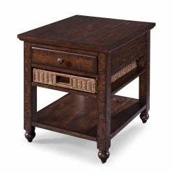 Cheapest ✔️ Rectangle End Tables & Side Tables Magnussen Cottage Lane Rectangular End Table ✨