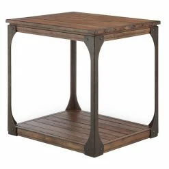 Brand new ⌛ Rectangle End Tables & Side Tables Magnussen Montgomery Reclaimed Wood Rectangular End Table 🥰