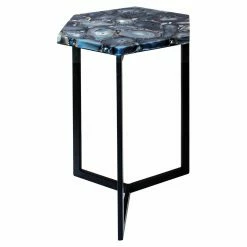 Coupon 💯 Other Shapes - End Tables & Side Tables Moes Home Collection Hexagon Agate Accent Table 🤩