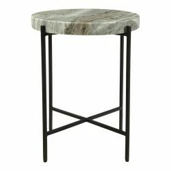 New 🎁 Round End Tables & Side Tables Moes Home Collection Cirque Accent Table 👏