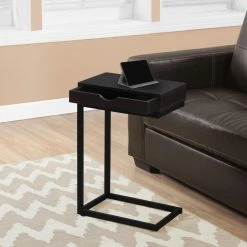 Promo ๐งจ Rectangle End Tables & Side Tables Monarch Specialties C Shaped End Table โจ