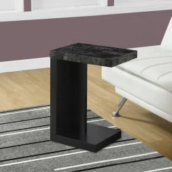 Cheap โญ Rectangle End Tables & Side Tables Monarch Specialties Rectangle C-Shaped End Table โจ