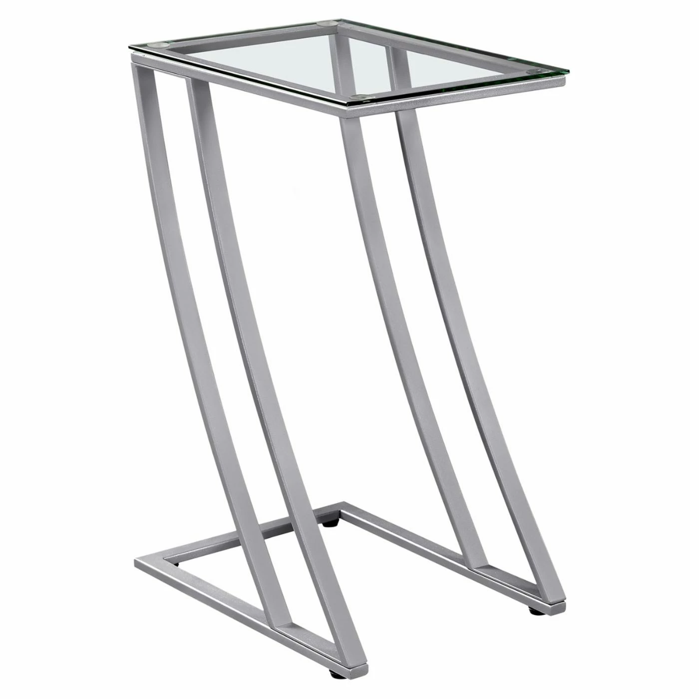 Best reviews of π Rectangle End Tables & Side Tables Monarch Specialties Rectangular Glass Top Chairside End Table β