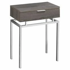 Promo 👏 Rectangle End Tables & Side Tables Monarch Specialties Single Drawer Rectangular End Table 🧨