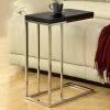 Brand new 😉 Monarch Specialties Rectangle End Tables & Side Tables Monarch Rectangular Chrome Metal Accent Table - Cappuccino 🔔