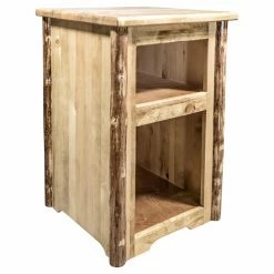 Best Sale ๐ Square End Tables & Side Tables Montana Woodworks Glacier Country End Table ๐งจ