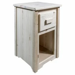 Best reviews of 🎁 Square End Tables & Side Tables Montana Woodworks Homestead End Table With Drawer ⭐