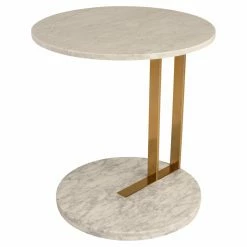 Best Sale ❤️ Round End Tables & Side Tables Nuevo Lia Round Side Table 🤩