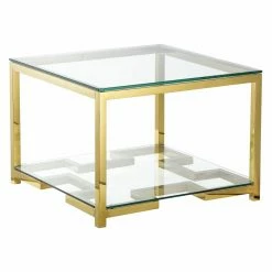 Best reviews of ๐ Square End Tables & Side Tables Pangea Home Nina Side Table ๐คฉ