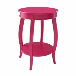 Outlet ๐ Round End Tables & Side Tables Powell Round End Table With Shelf ๐