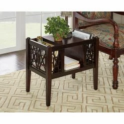 Cheap ❤️ Rectangle End Tables & Side Tables Powell Layla Magazine Table 🔥