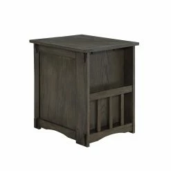 Deals โ Rectangle End Tables & Side Tables Powell Parnell Side Table - Gray ๐ฏ
