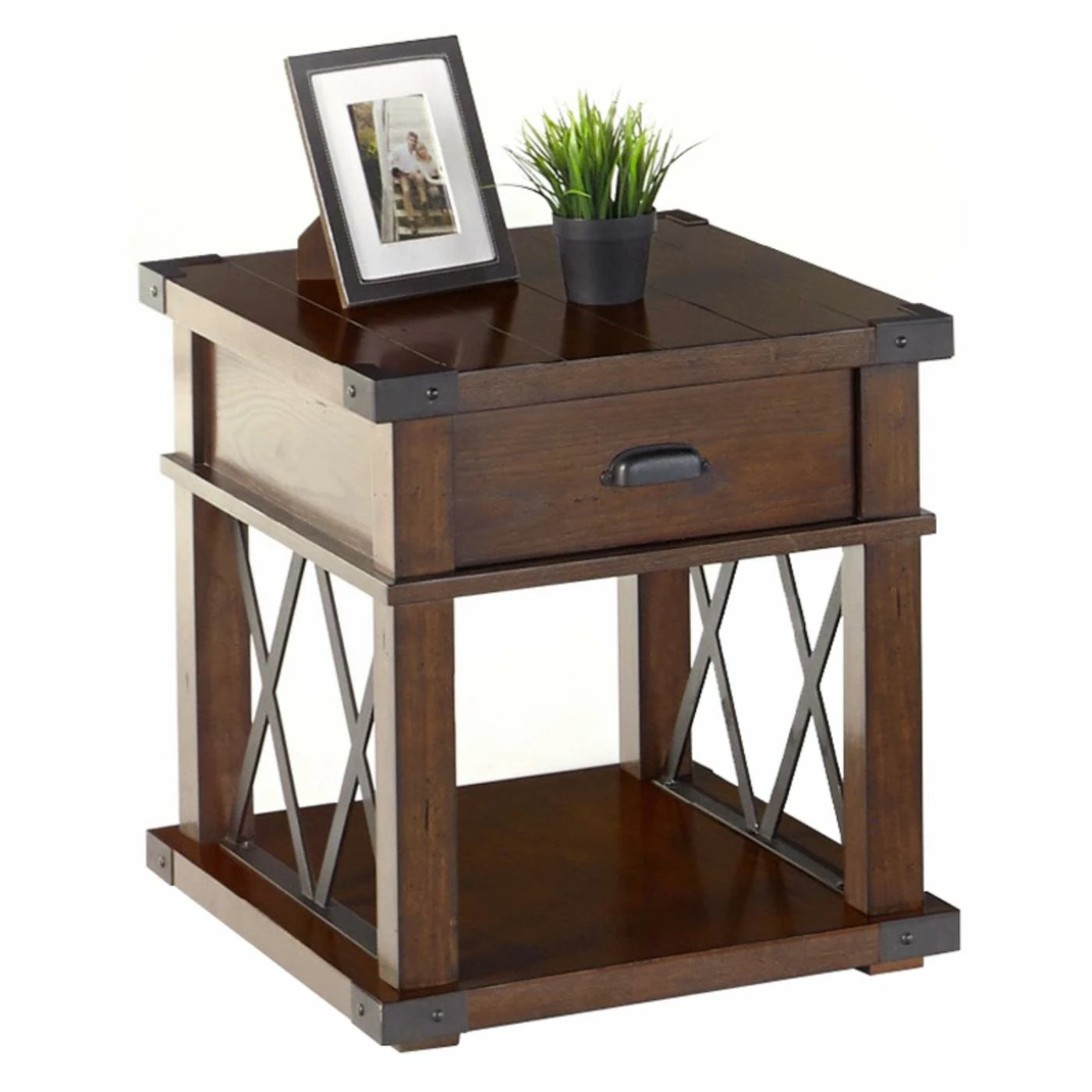 Cheap ⌛ Rectangle End Tables & Side Tables Progressive Furniture Landmark End Table 😉