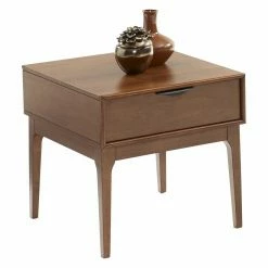 Best deal 🛒 Progressive Furniture Rectangle End Tables & Side Tables Progressive Mid-Mod End Table 🤩