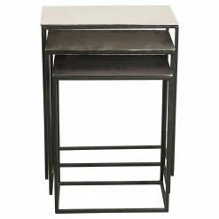 Flash Sale ❤️ Rectangle End Tables & Side Tables Renwil Manisa Accent Table - Set Of 3 😉