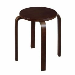 Best deal 👏 Round End Tables & Side Tables Regency Niche Mia Bentwood Stool 😉