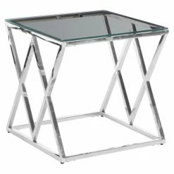 Best Pirce 🔥 Square End Tables & Side Tables Sagebrook Home Diamond Leg Accent Table 🌟